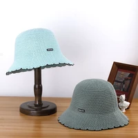 ruffle edge bucket hat bob man golf cap cap sun hats for women winter hats woman designer hat mens hats fisherman hat boob cap