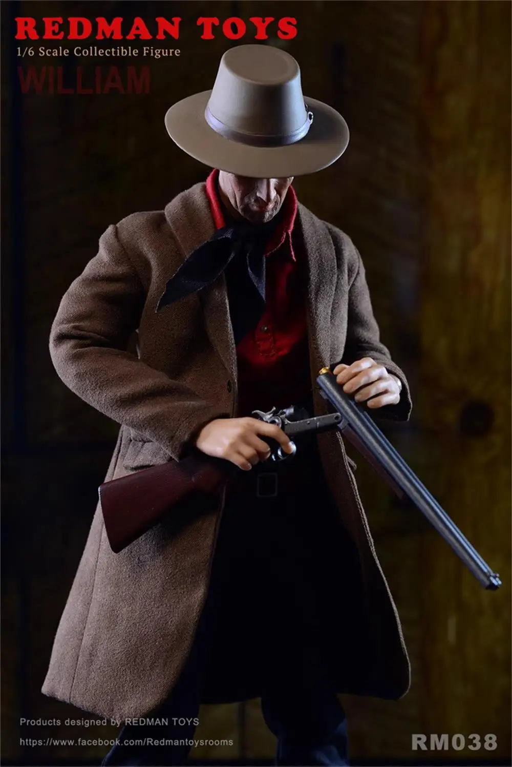 Фотография _ RM038 The West Cowboy Man William unforgive полный комплект подвижная экшн-фигурка