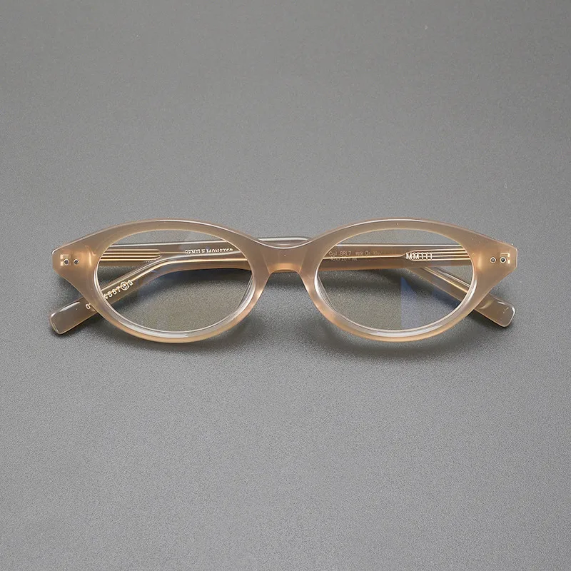Очки кошачий глаз для мужчин и женщин Модные оптические аксессуары в ацетатной