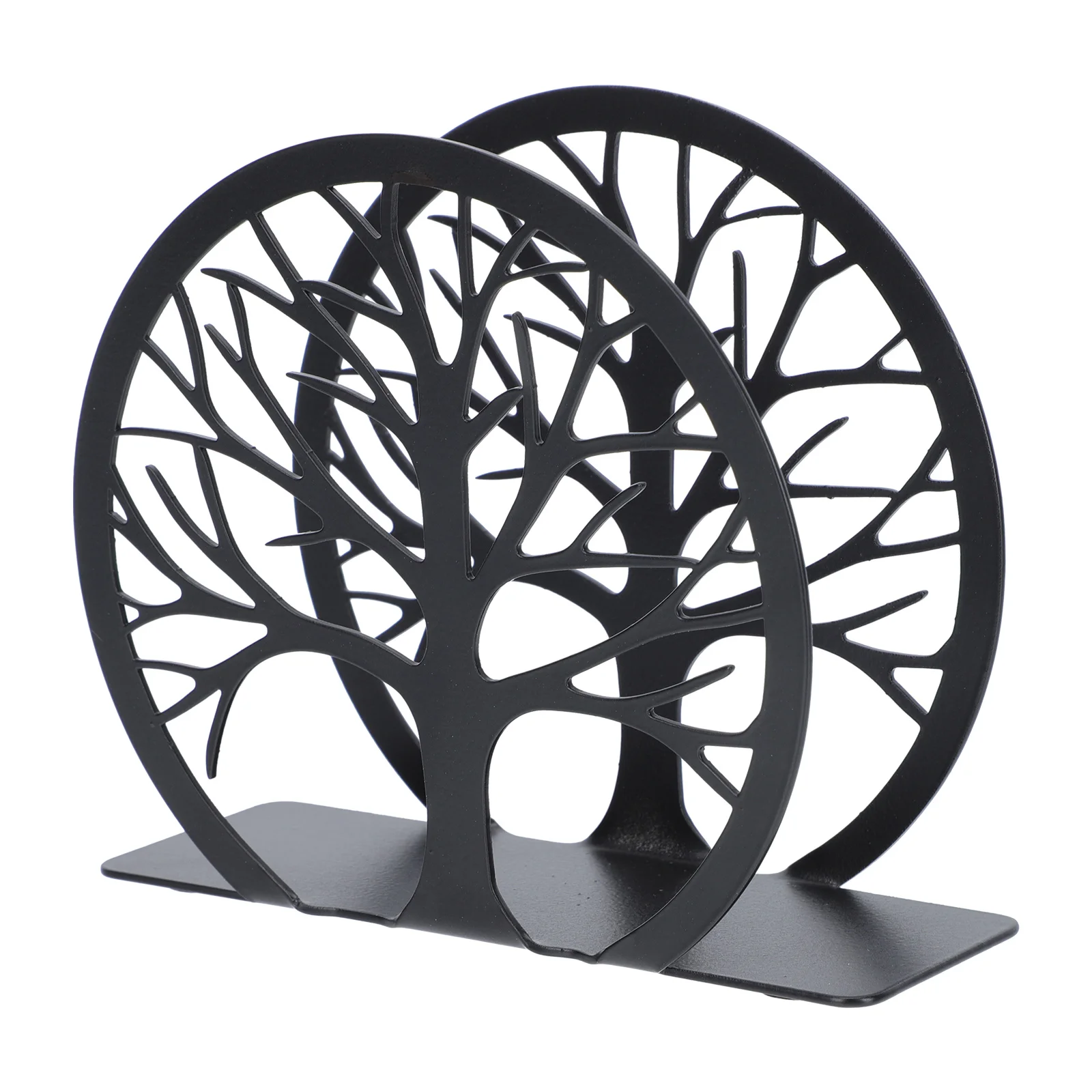 

Holder Napkin Tissue Dispenser Skeleton Freestanding Life Tree Metal Standing Vintage Rustic Creative Stand Dispense Countertop