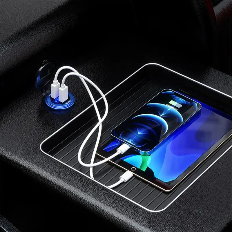 

Dual USB PD type-C Charger Socket Power Outlet Adapter 12V 24V Waterproof Dual USB Ports Fast Charge for Car Boat SUV Sedan RV