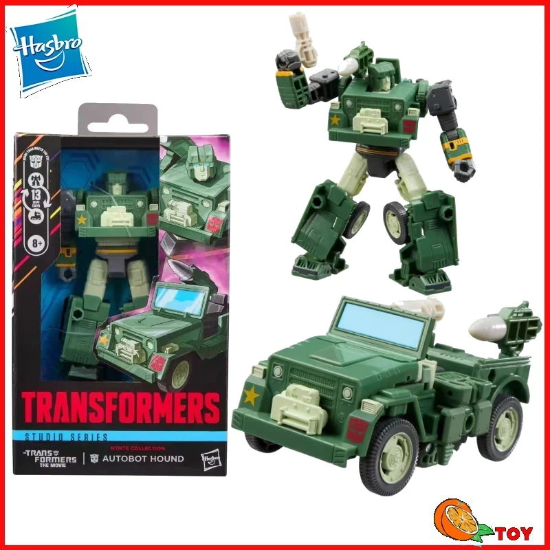 Фото В наличии: Игрушки Hasbro Transformers Studio Series MTMTE, модели Автоботов Hound, аниме-фигурки, роботы, экшн-фигурки, подарки, товары для хобби. №1