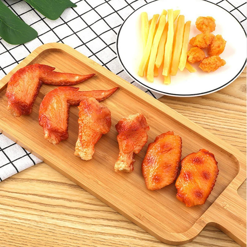 Simulation Chicken Wings Fake Food Props Kitchen Chicken Drumsticks Nugget Model