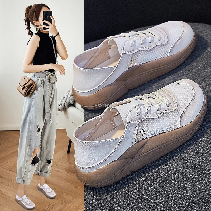 

2022 Platform Sneakers Casuales Vulcanize Shoes Sneakers Women Luxury Trainers Women Chunky Sneakers Running Shoes for Women