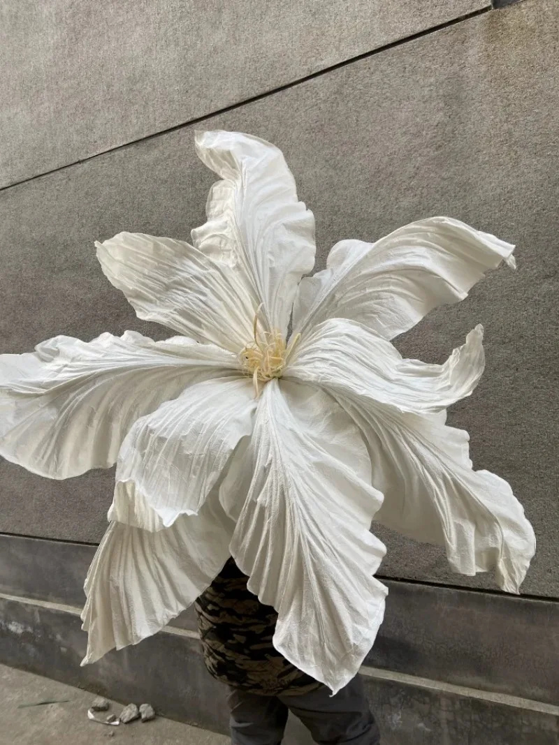 Бумага для искусства большой декор фон дисплея гигантский бумажный цветок