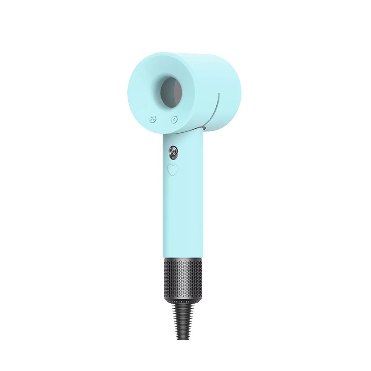 

Hair Dryer for Soft Silicone Portable Dust Proof Protective Skin Cover for Hair Dryer-Blue