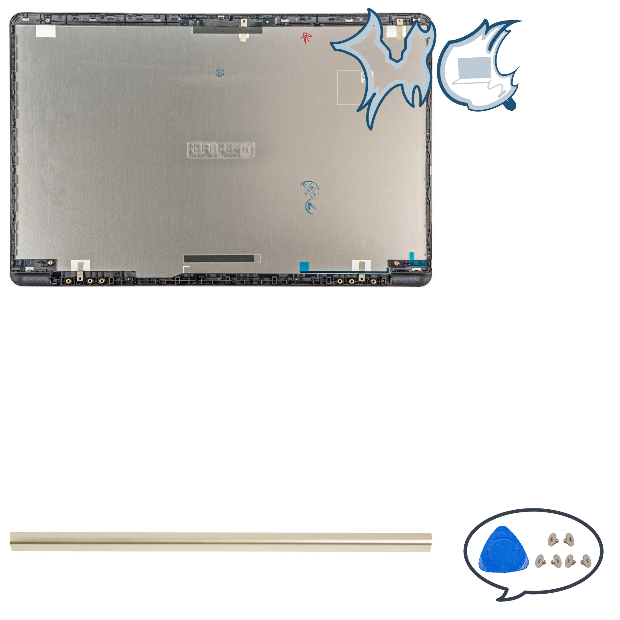 НОВЫЙ металлический чехол для ASUS VivoBook S510U A510 A510U X510 F510U S510 F510 задняя крышка