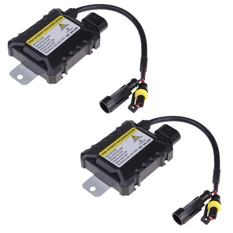 

2Pcs 35W Digital HID Xenon Conversion Ballast Replacement Slim All Bulbs
