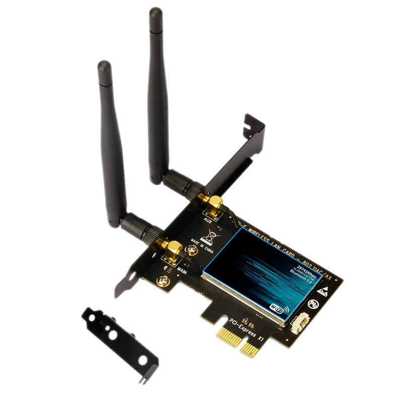 

2974Mbps Wifi 6 Wireless PCI-E Network Card 5.0 Dual Band 2.4G/5Ghz Wifi Card Pci Express Network Card Adapter