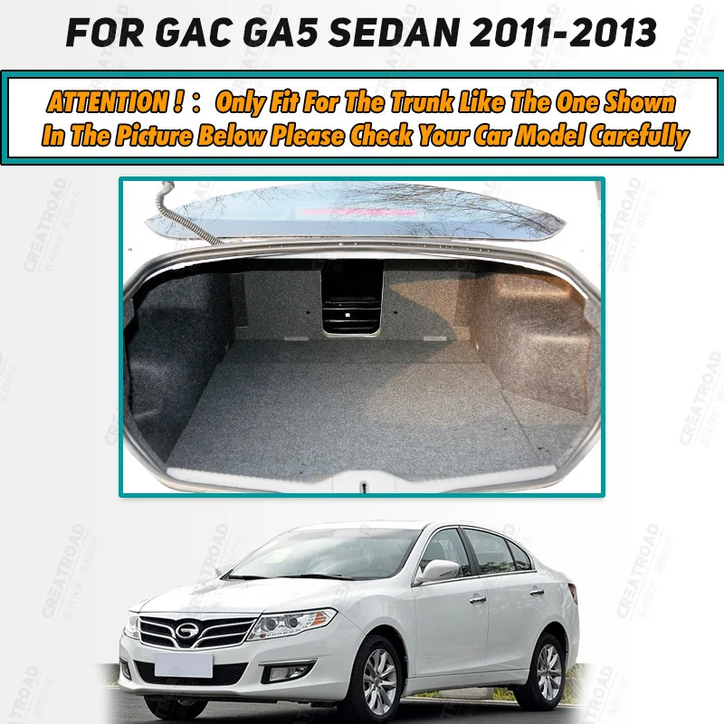 Автомобильный коврик для багажника GAC Trumpchi GA5 седан 2011 2012 2013 Пользовательские