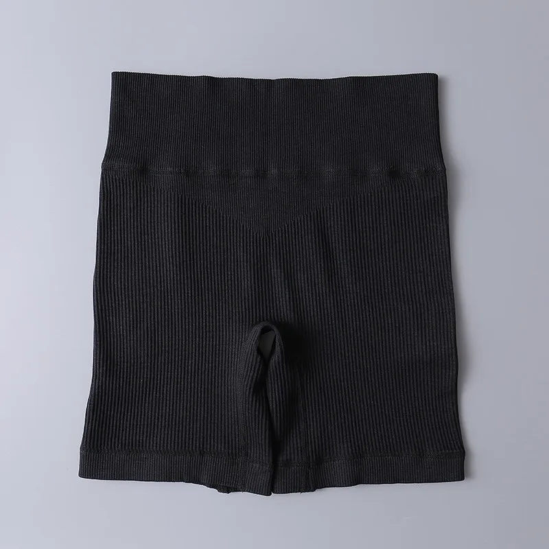 High Waist Sportswear Yoga Shorts for Women Clothing Ribbed Seamless Gym Shorts Workout Running Female Leggings Sports Pants
