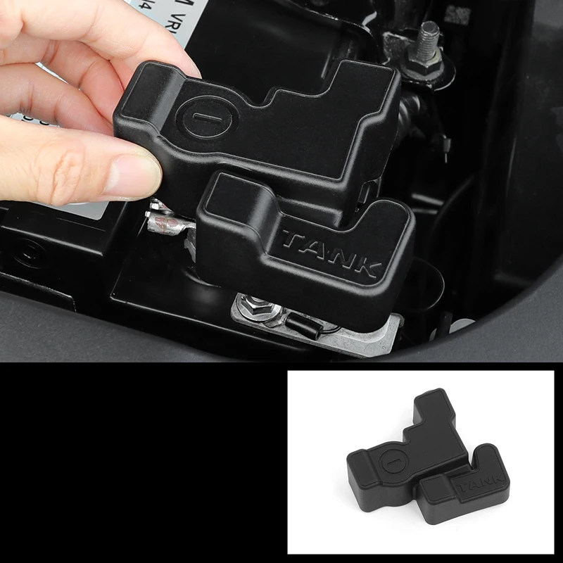 

Резервуар для автомобильного аккумулятора Great Wall GWM Tank 400 2024 2023, крышка с отрицательной защитой от ржавчины, автомобильные аксессуары