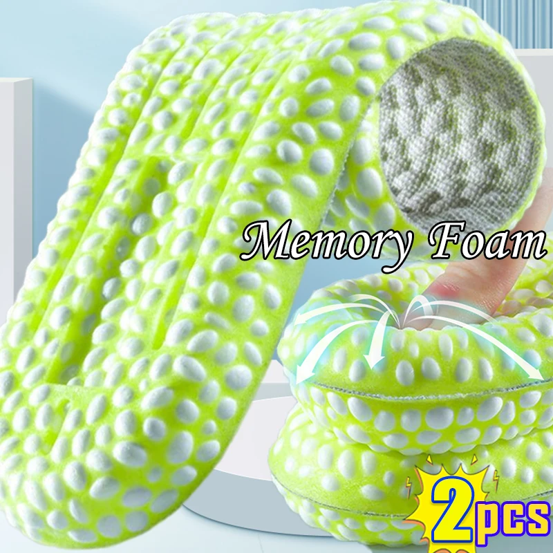 Popcorn Sport Insoles for Shoes Deodorant Shock Absorption Breathable Soft Sole for Men Women Running Care Orthopedic Insole