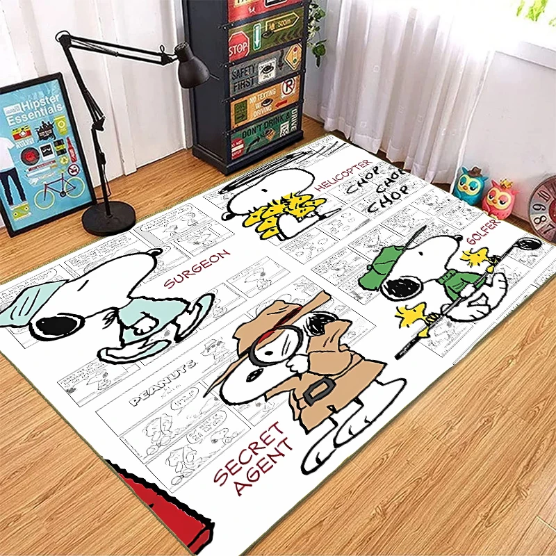 Коврик Snoopys для гостиной домашний декор ковер дверные коврики мультяшный коврик