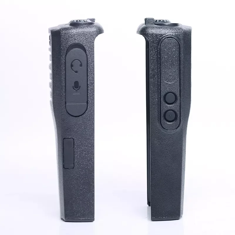 Black Housing Shell Front Case with Volume Channel Knobs for Motorola Walkie Talkie XIR P3688 DP1400 DEP450 Two Way Radio