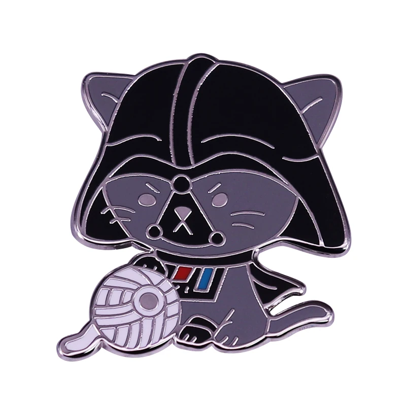 Эмалированные заколки в стиле Звездных Войн Yoda для детей Коллекционирование