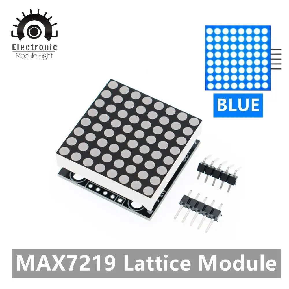 Модуль точечной матрицы MAX7219 модуль микроконтроллера дисплей готовые товары