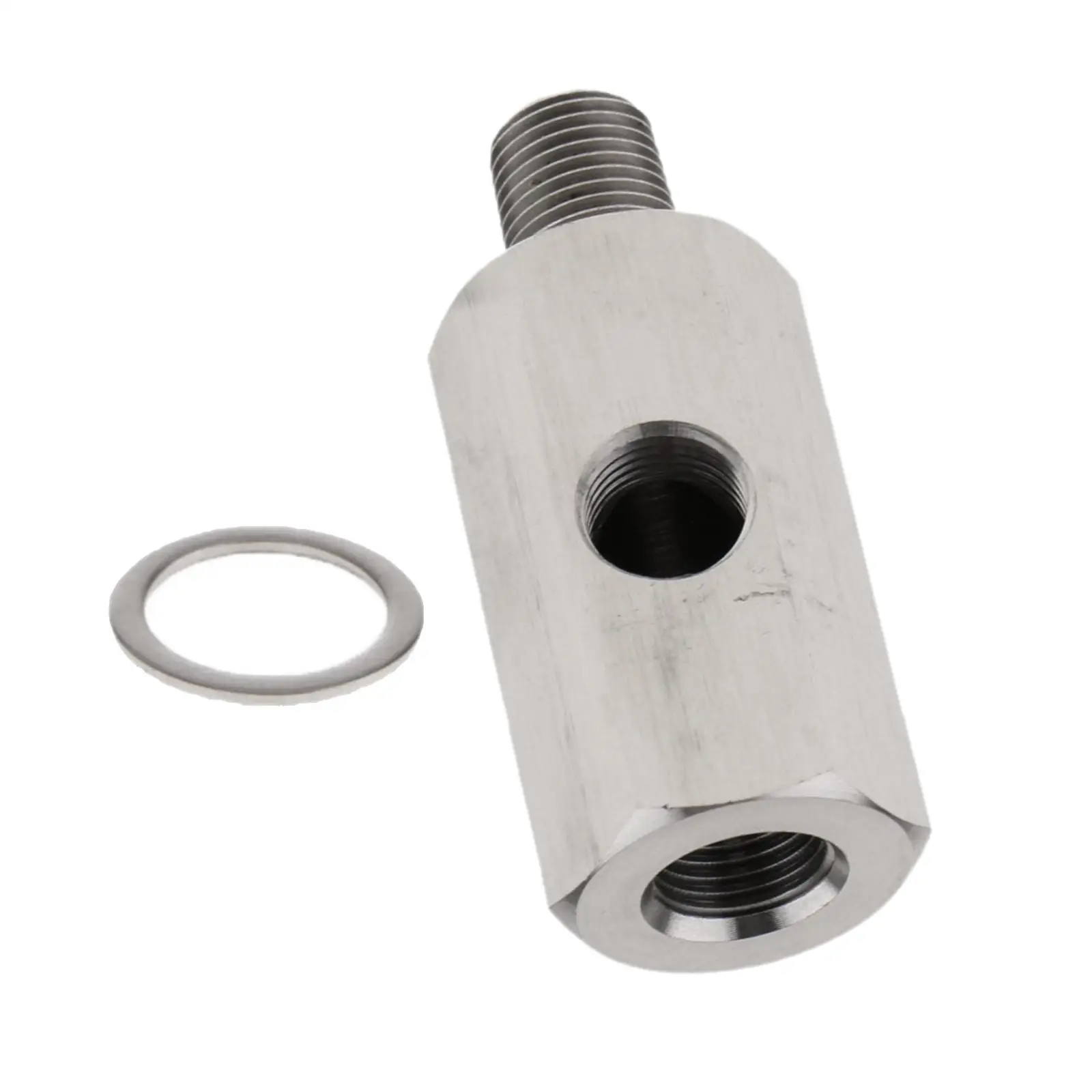 

1/8" Oil Pressure Sensor Tee BSPT Adapter Tee Sturdy for NPT Adapter