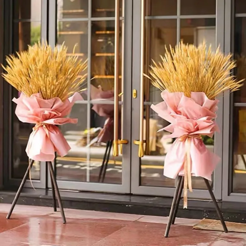 

50Pcs Real Wheat Ear Natural Dried Flowers Artificial Flowers Like Real Wedding Gifts For Guests Small Flowers For Crafts Christ