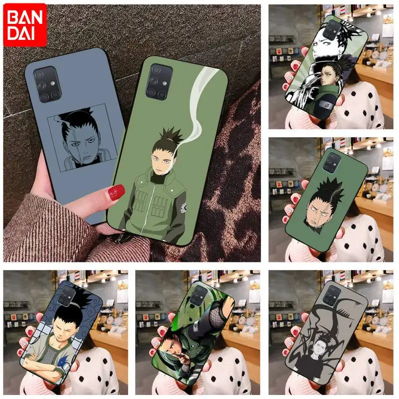 

Naruto Shikamaru Temari Phone Case For Samsung Galaxy A52 A21S A02S A12 A31 A81 A10 A30 A32 A50 A80 A71 A51 5G