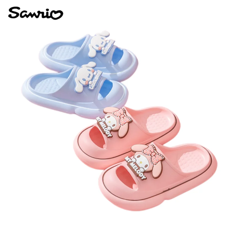 

Сандалии My Melody Cinnamoroll Sanrio анимационные периферические милые детские сандалии с мультяшным рисунком Необычные Нескользящие пляжные туфли оптом