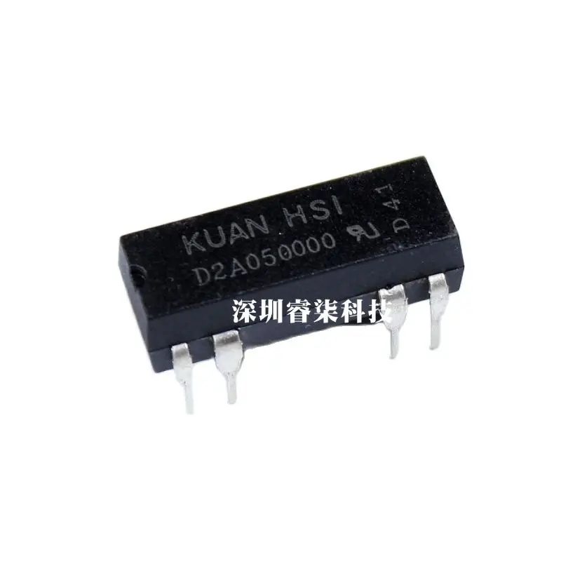 

2pcs/ D2A050000 New Imported Double Pole Double Throw 5VDC 140 Ohm Normally Open Reed Switch Relay