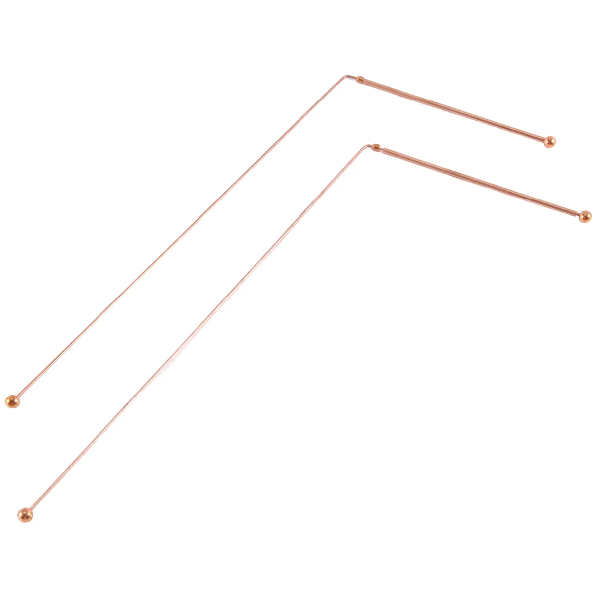 Медные лозоходные стержни - 99 9% чистая медь 2 шт. гадальные детектор волнения