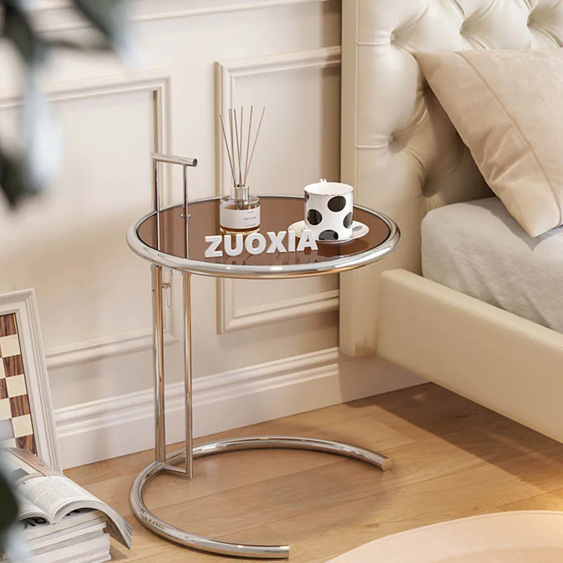 

Living Room Modern Side Table Unique Standing Multi Function Coffee Table Legs Metal Minimalistnesa Plegable Home Furniture