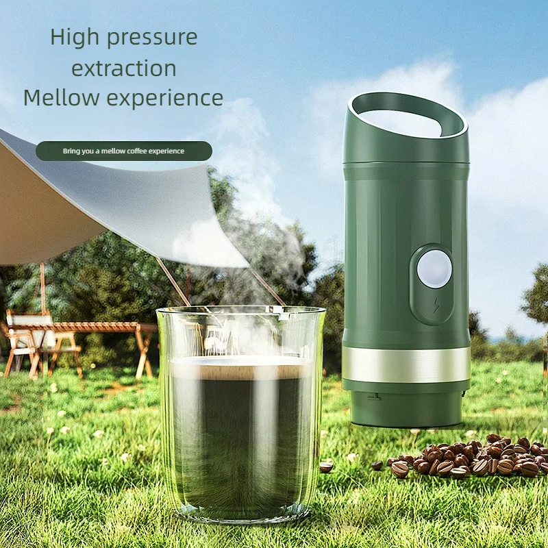 Электрические мини-умные перезаряжаемые кофеварки 3 в 1 портативные для эспрессо