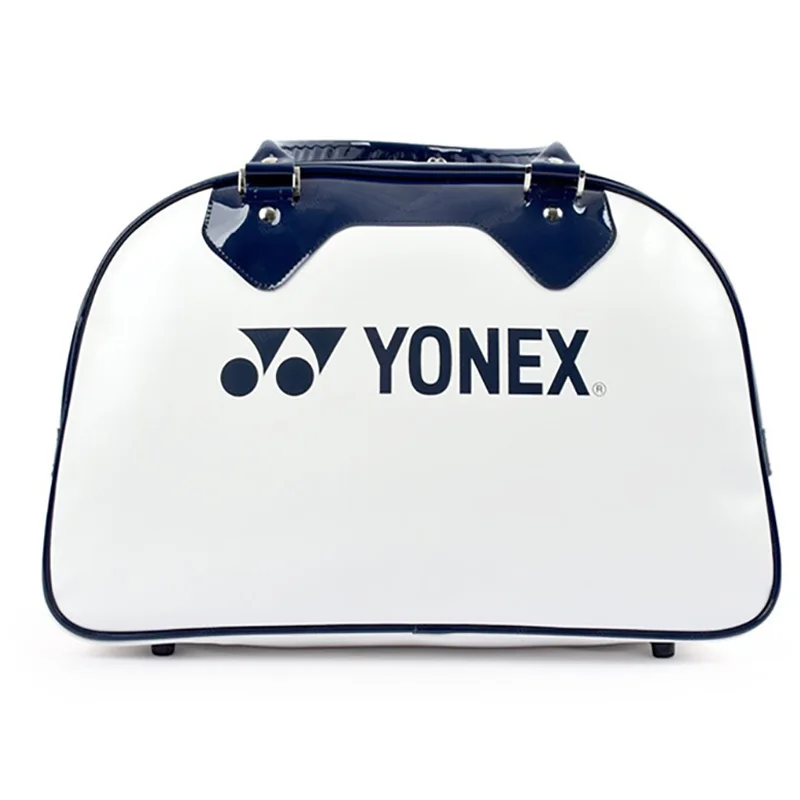 Yonex PU Waterproof Badminton Racket Sport Bag Stain Resistant Synthetic Tote Gear For 2 Badminton Rackets with Compartment