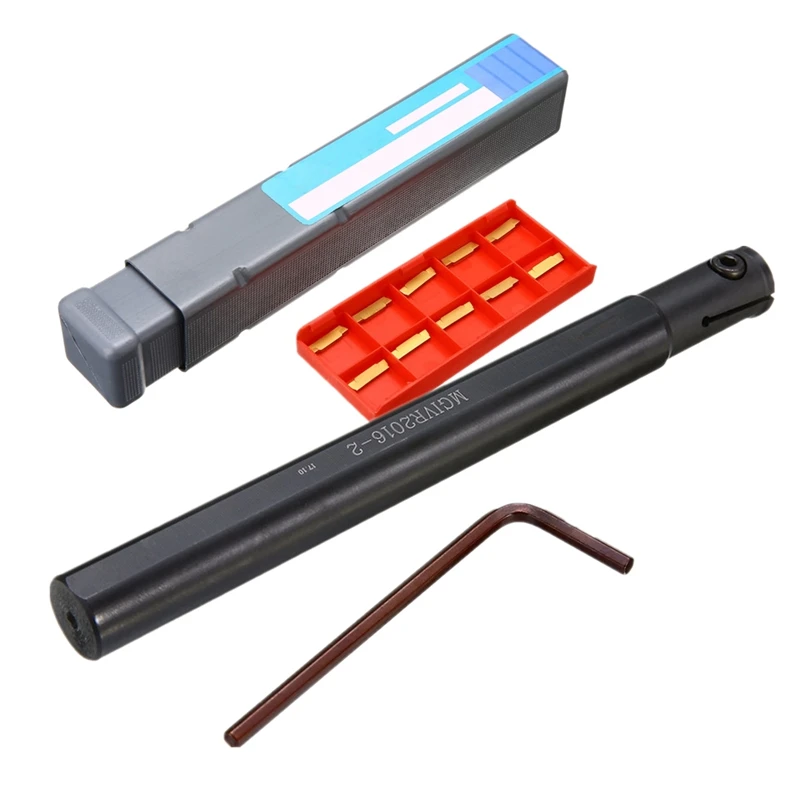 

10 шт., карбидная вставка Mgmn200 + 1 шт., высокая мощность зажима