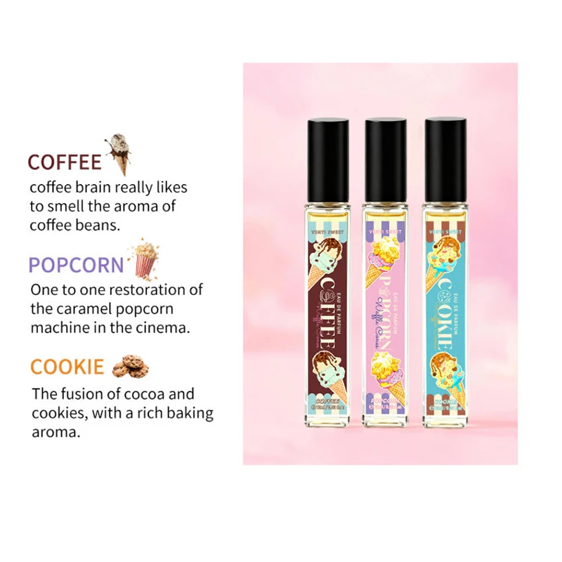 Фото Парфюмерный набор Gourmand унисекс: сладкий аромат шоколада, молока, кофе, кедрового дерева, ванили, мороженого. Легкий, стойкий аромат. Подарочный набор. №5