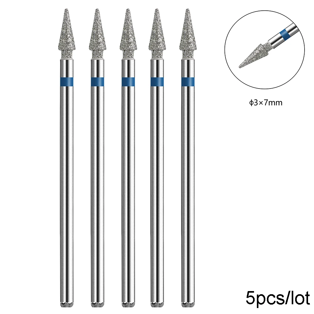 Набор фрез для маникюра из карбида вольфрама 5 шт. |