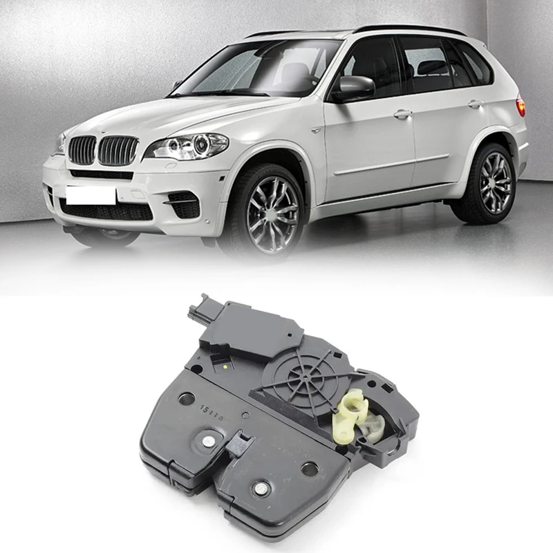 

51247308849 Car Rear TailGate Latch Trunk Lid Lock Actuator Motor for BMW E70 X5 2007-2013