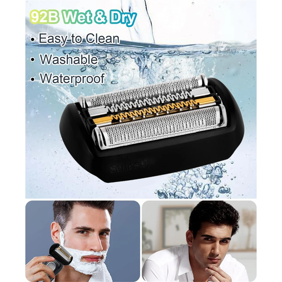 Сменная бритвенная головка 92B для бритвы Braun серии 9 9040 s 9292cc 9293s 9295cc 9296cc 9297cc 9299s