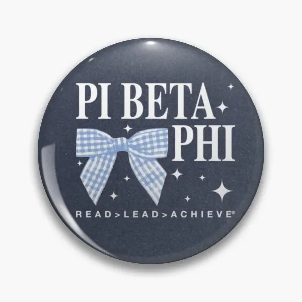 Бант Pi Phi мягкая пуговица декоративная булавка для лацкана креативный значок
