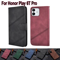 leather phone case for huawei honor play 6t pro wallet book cover on honor play 6t pro vintage leather phone case hoesje capa