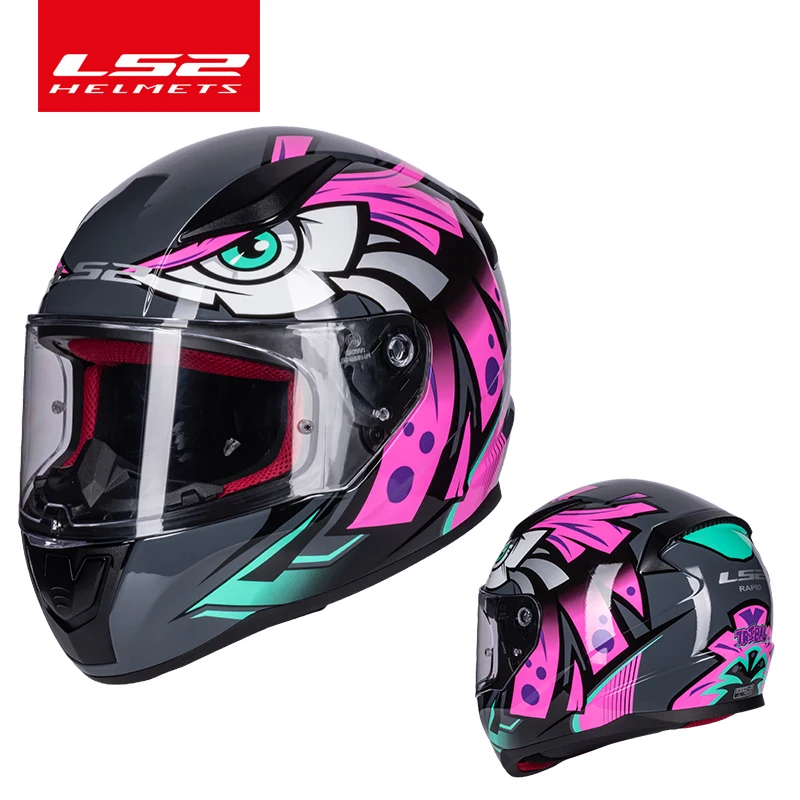 

LS2 FF353 Full Face Rapid Motorcycle Helmet moto casque moto casco LS2 street racing helmets ECE Approved Original