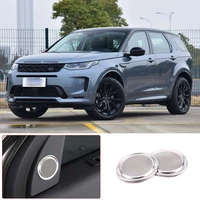 for 2020 land rover discovery sport aluminum alloy car a pillar audio speaker cover sticker car interior decoration accessories