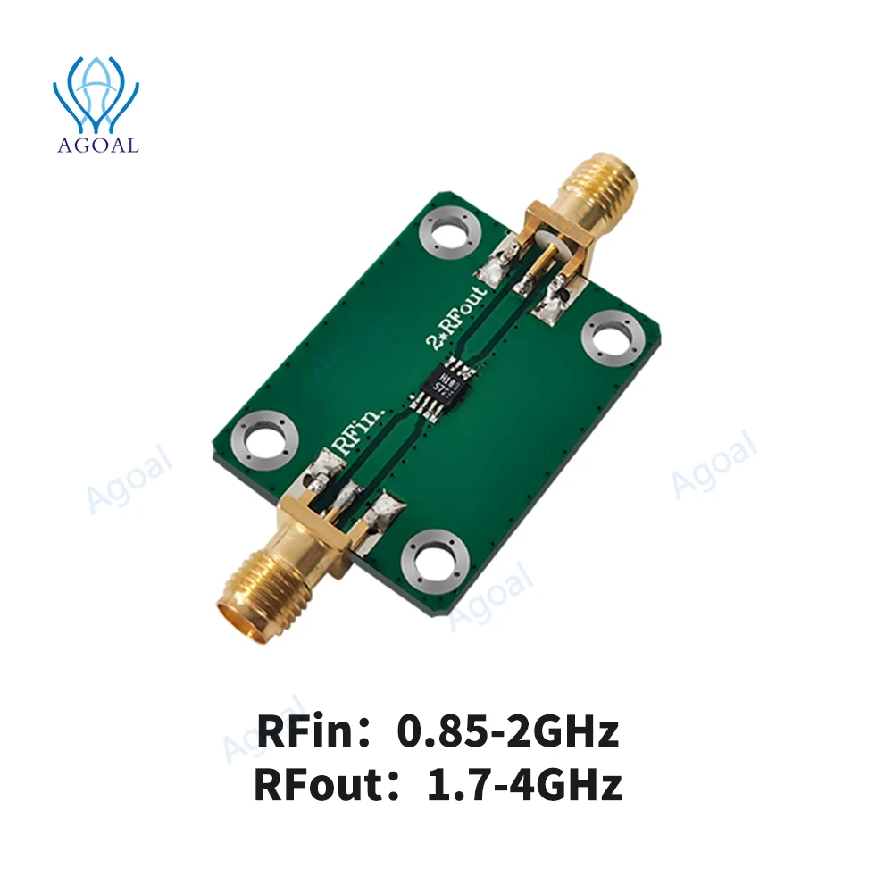 

Radio Frequency Microwave Frequency Multiplier RFin: 0.85-2GHz, RFout: 1.7-4GHz