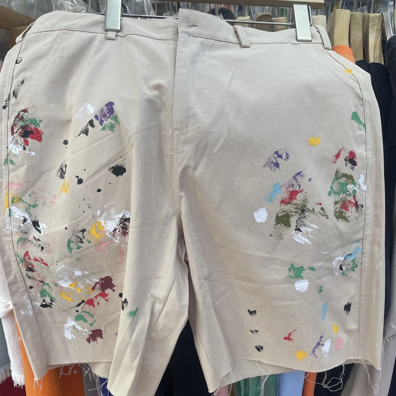 Шорты Splash-ink Graffiti DEPT для мужчин и женщин летние модные повседневные брюки