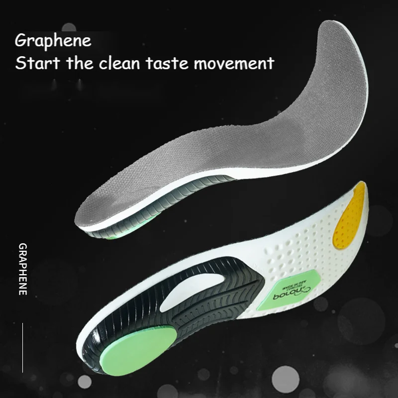 Zapatos De Mujer Insole Men And Women In All Seasons  Youpin Graphene Sports Insole For Breathable Soft Elastic Cushioning