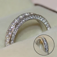 rings elegant jewelry sz 6 10 women wedding engagement 925 silver cubic zirconia
