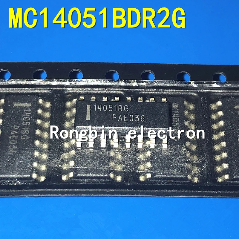 

5 шт. Новый MC14051BDR2G SOP-16 логический цифровой чип IC MC14051B 14051BG