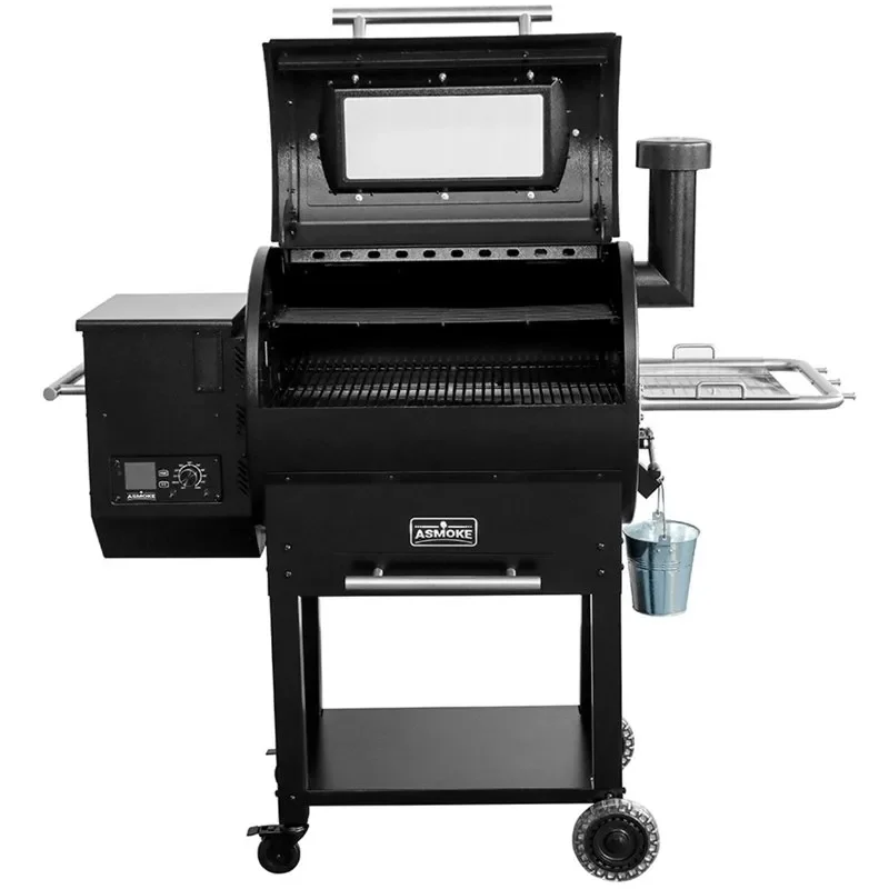 

Wood Pellet Grill and Smoker 700 sq. in . with Smart Meat Thermometer