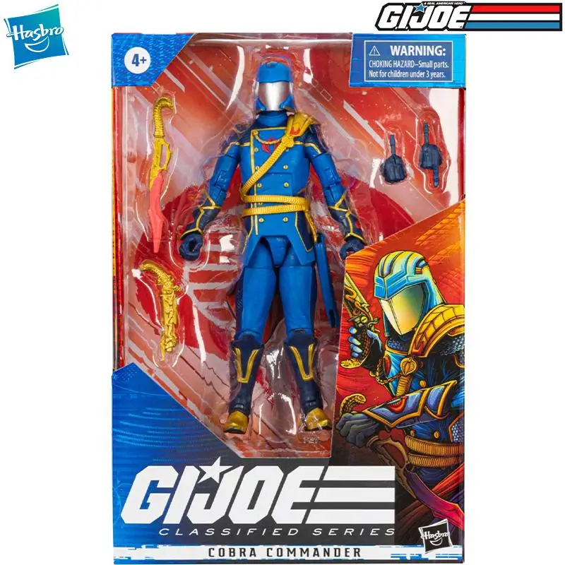 

Hasbro G.I.Joe Классическая серия Кобра командир Регал вариант экшн-Фигурки 6 дюймов коллекционные игрушки новинка