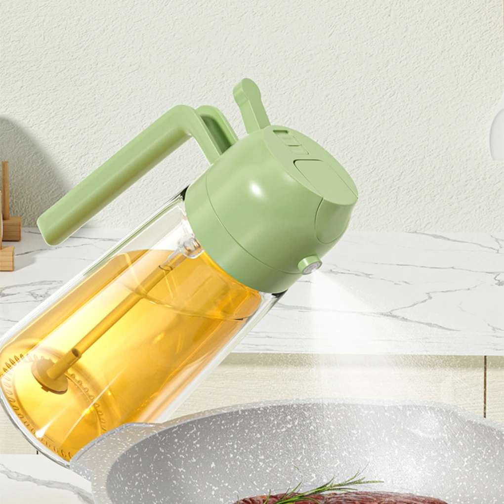 Стеклянный диспенсер для пищевого масла обеспечивает безопасный и без запаха