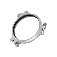 dn300 stainless steel grooved clamp for connection