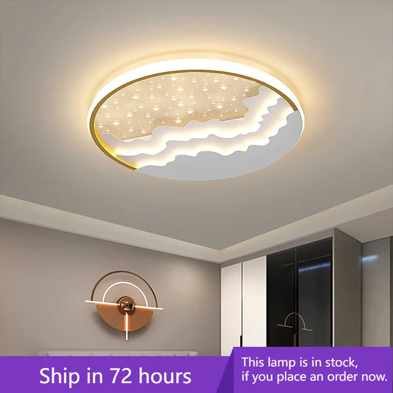 

Modern Ceiling Light Children Circular LED Lamps and Lanterns Home Decoration Study Bedroom Lighting Lamparas Para Dormitorio