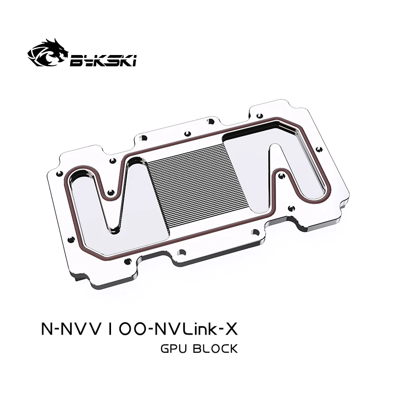 

Bykski Graphics Card Water Cooling Block for NVIDIA V100 NVLink Cooling,Copper GPU Cooler,VGA Liquid Radiator N-NVV100-NVLink-X